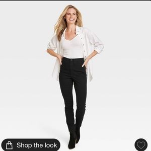 Universal Thread High Rise Skinny Jeans - Black